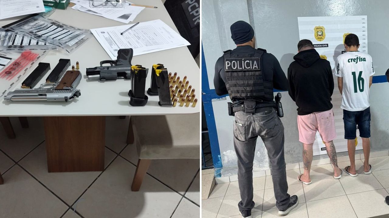 Operação policial no PR e SC desmonta grupo ligado a homicídios e tráfico de drogas