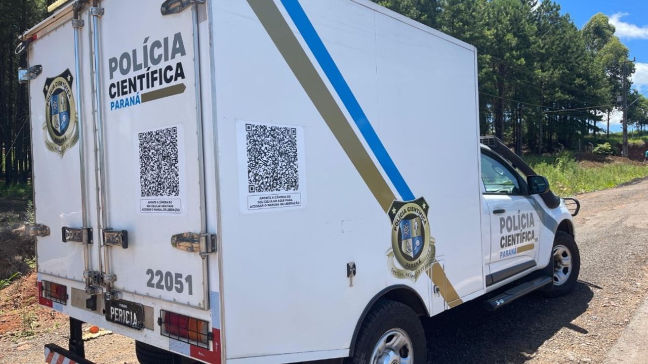 Dois homens morrem em acidente com carro de empresa de segurança na BR-158 em Laranjeiras do Sul