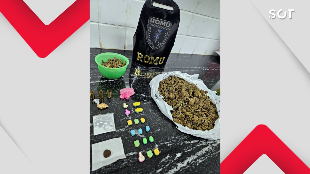 Jovem de 21 anos tenta fugir da ROMU, mas acaba preso com drogas e munições em Cascavel