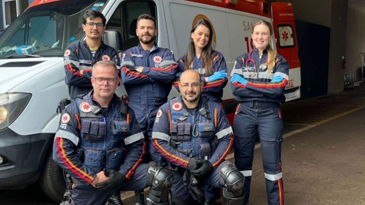 Parada cardiorrespiratória é revertida com sucesso por equipe do SAMU em Cascavel