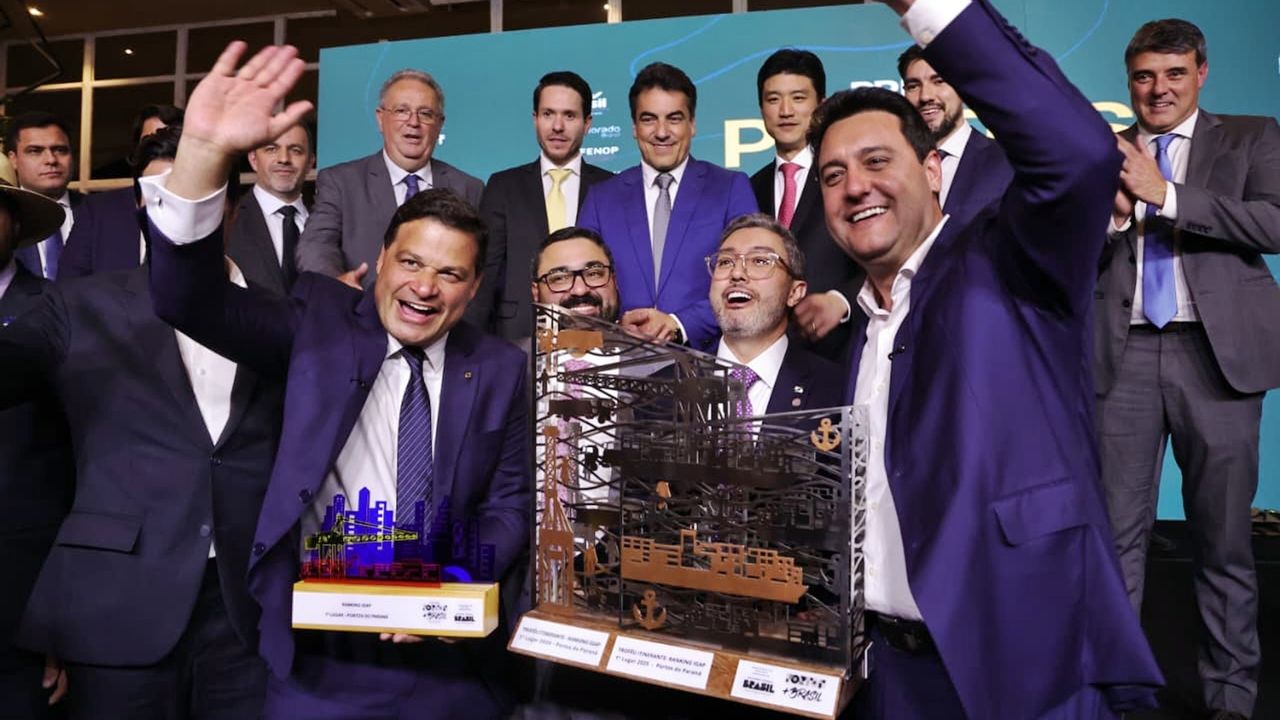 Portos do Paraná é hexacampeã do principal prêmio de gestão portuária do Brasil