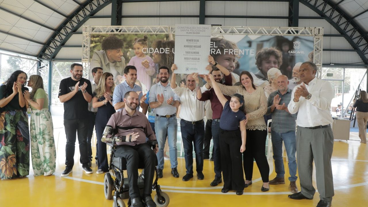 Cascavel ganha megaestrutura social com CRAS e CCI no Santa Felicidade