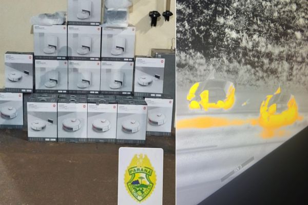 Descaminho em Assis Chateaubriand termina com carro e carga de eletrônicos apreendidos