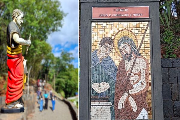 Monumento de São Pedro integra Rota da Fé em Missal e fortalece turismo religioso regional
