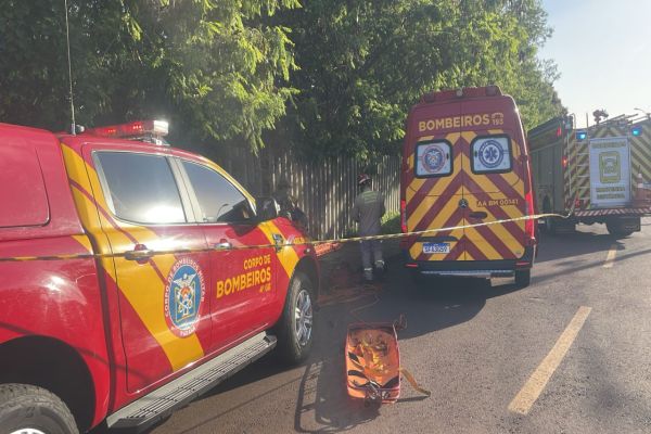 Adolescente de 13 anos é resgatado em estado grave após se afogar em córrego no Bairro Coqueiral em Cascavel