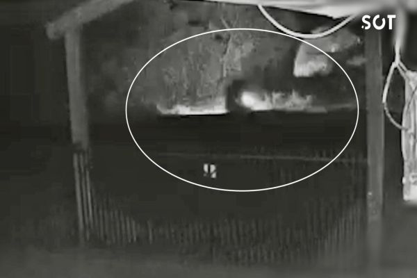 Carro capota várias vezes na PR-180, no distrito de Rio do Salto, em Cascavel