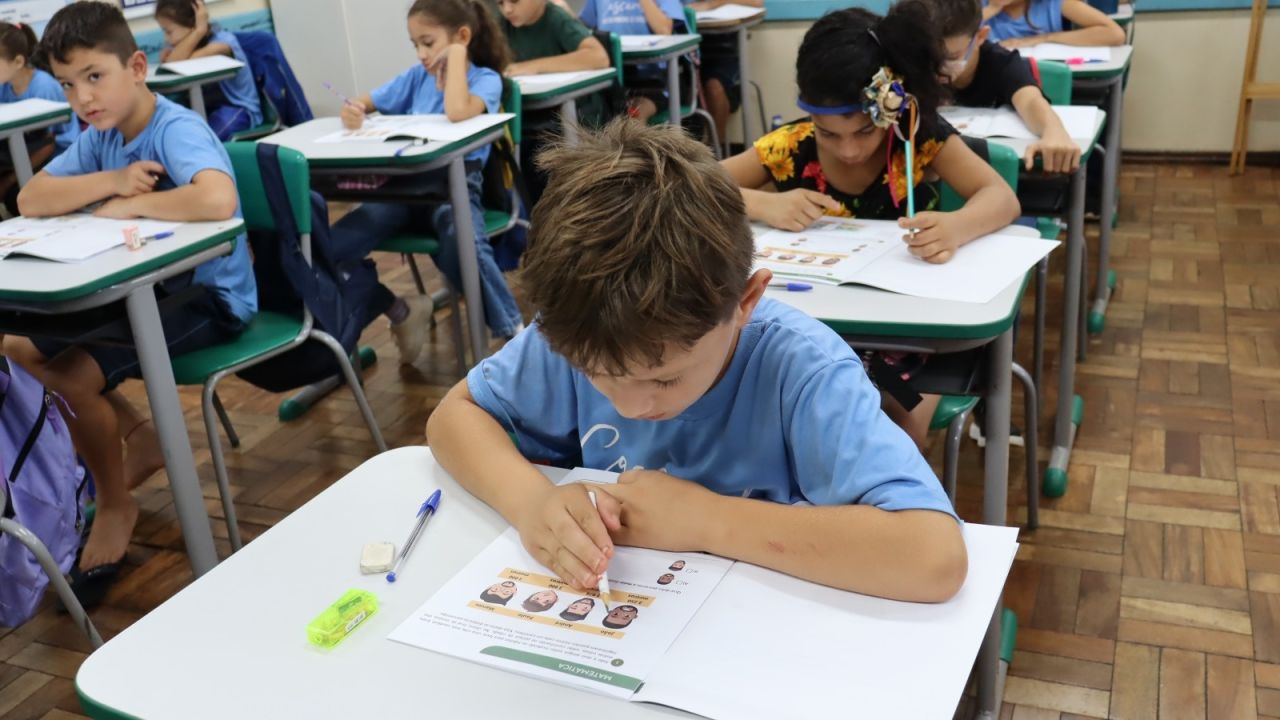 Secretaria de Educação aplica Prova Cascavel 2025 para alunos do Ensino Fundamental