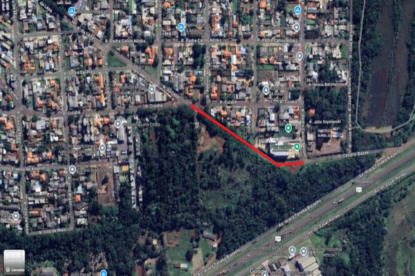 Vereador questiona Prefeitura sobre asfaltamento em via abandonada na Região do Lago em Cascavel