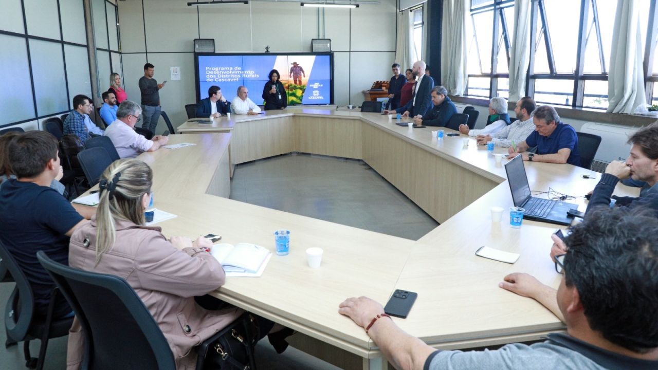 Programa mapeia potencialidades para o desenvolvimento dos distritos rurais de Cascavel