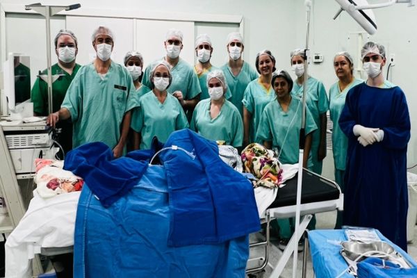 Imagem referente a notícia: HUOP realiza mutirão de gastrostomias endoscópicas em pacientes que aguardavam por procedimento