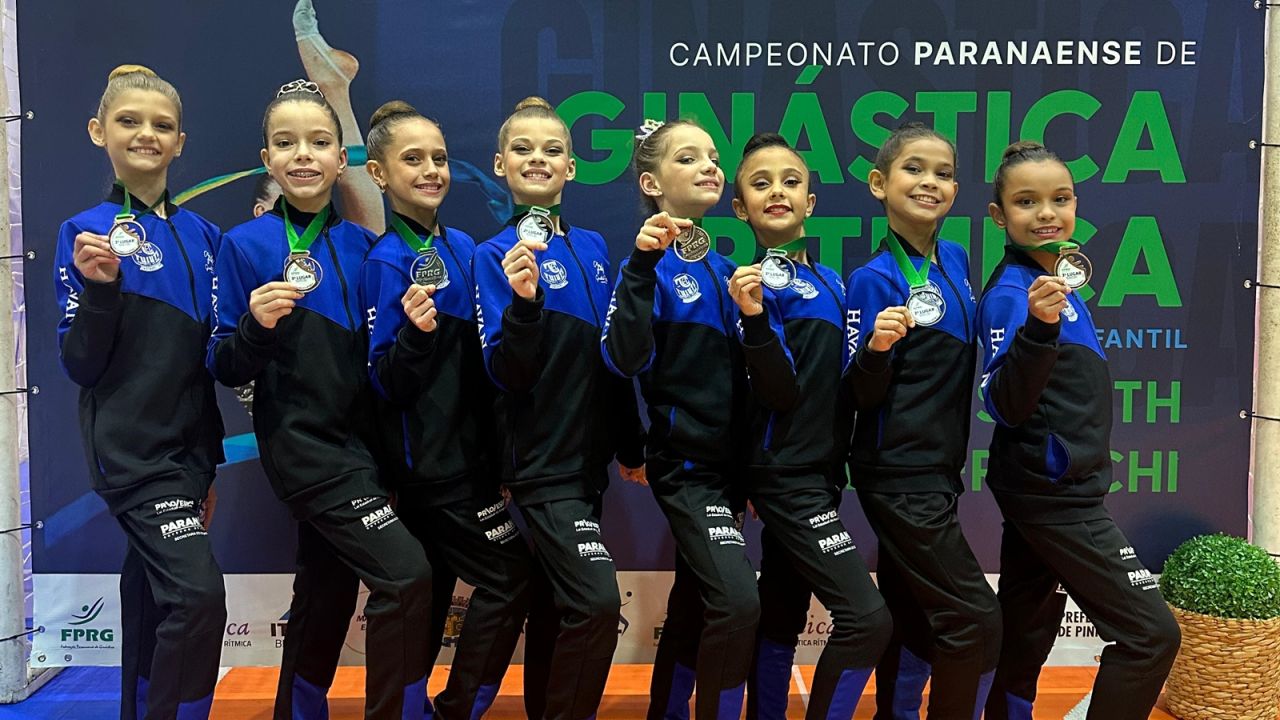 Cascavel dá show e conquista o Campeonato Paranaense de Ginástica Rítmica 2025 com brilho histórico