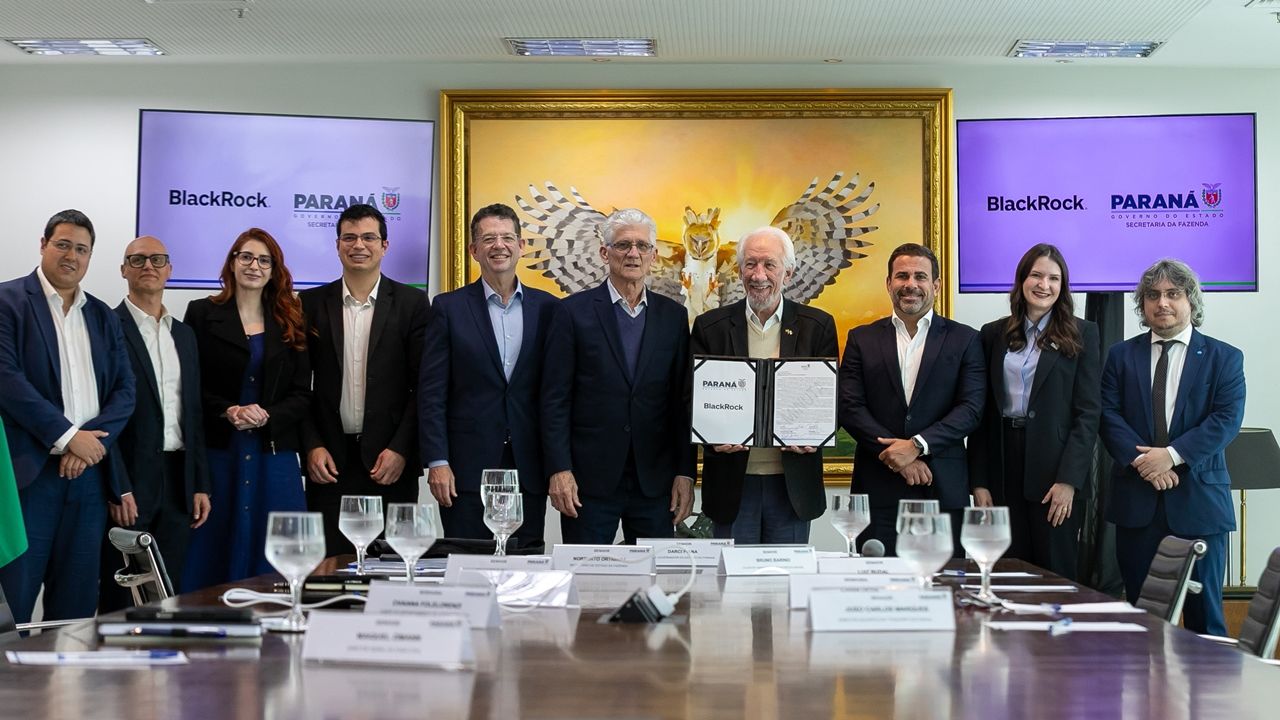 Governo do Paraná e BlackRock anunciam parceria para buscar investimentos internacionais