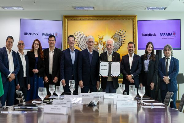 Governo do Paraná e BlackRock anunciam parceria para buscar investimentos internacionais
