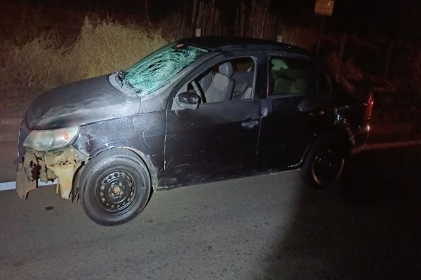 Imagem referente a notícia: Atropelamento na BR-376 mobiliza resgate de emergência em Ponta Grossa