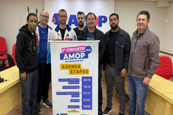 Imagem referente a notícia: AMOP promove Circuito de Corrida de Rua em 5 cidades