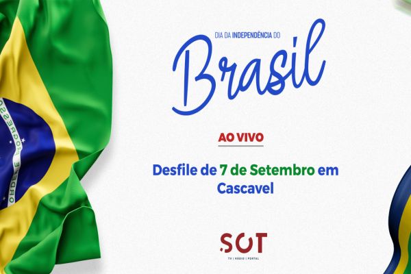 Imagem referente a notícia: Desfile de 7 de Setembro em Cascavel | Ao Vivo