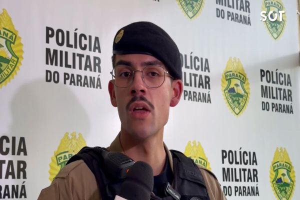 Imagem referente a notícia: Polícia Militar comenta caso de violência doméstica e motorista preso por embriaguez na Rua Manaus, em Cascavel
