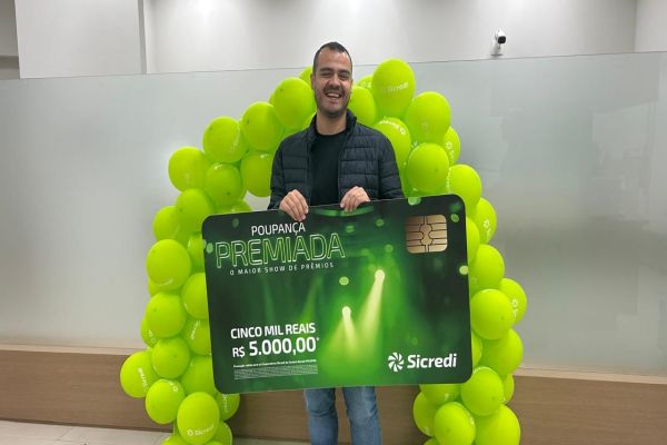 Poupança Premiada: Sicredi Vanguarda já entregou mais de R$ 265 mil em prêmios