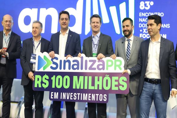 Sinaliza Paraná: governador libera R$ 100 milhões para sinalização viária das cidades