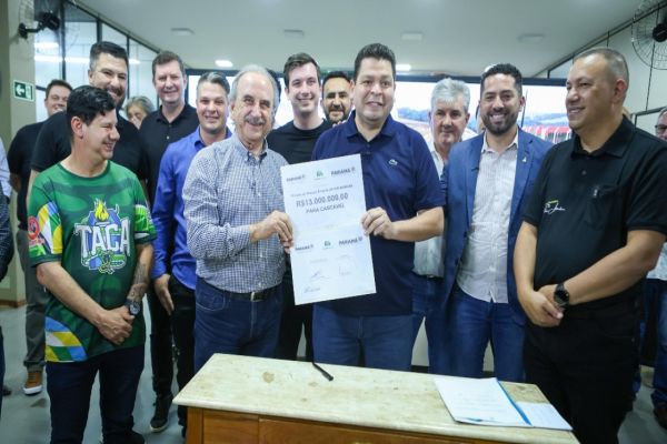 Imagem referente a notícia: Autorizada licitação para obra de R$ 13 milhões, do distrito de São João à BR-277, anuncia Gugu Bueno