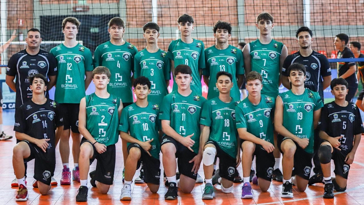 Cascavel sedia a fase final do Campeonato Estadual de Vôlei Sub-15 e Sub-17 com entrada gratuita no Ciro Nardi