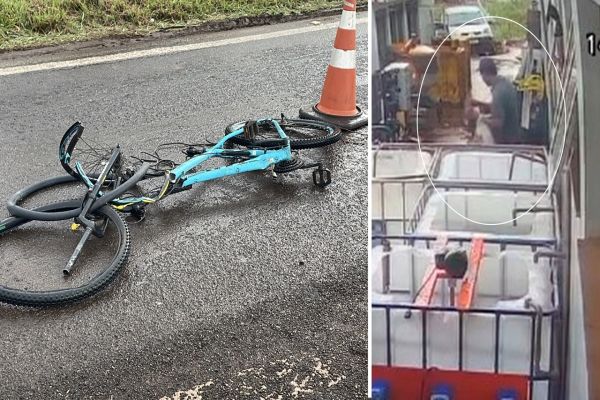 Imagem referente a notícia: Bicicleta furtada horas antes é a mesma, envolvida em atropelamento fatal na PRC-467 em Cascavel