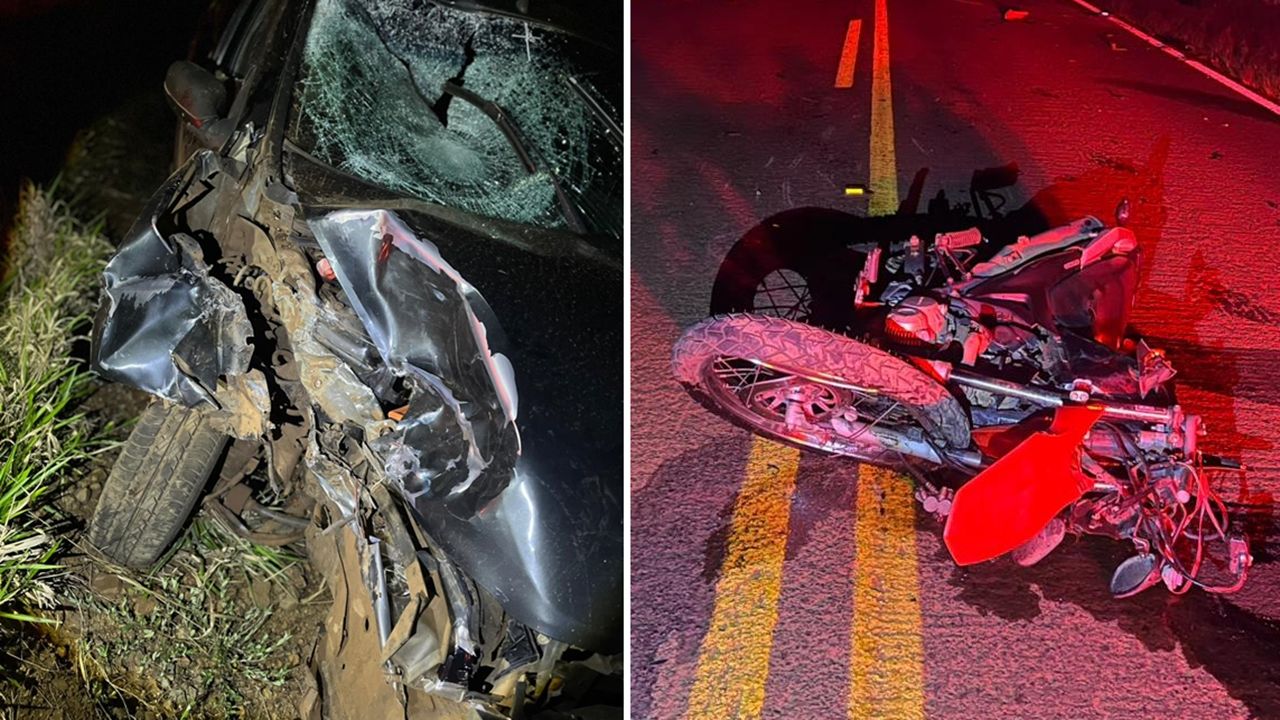 Duas pessoas perdem a vida em grave acidente na PR-473 no Centro-Oeste do Paraná