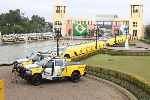 Paraná investe R$ 116 milhões em helicópteros, fuzis, viaturas e tecnologia para forças de segurança