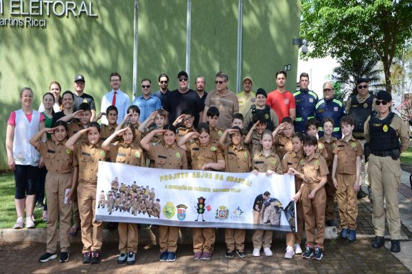 Projeto de Educação para o Trânsito envolve mais de 200 alunos da rede municipal em Corbélia