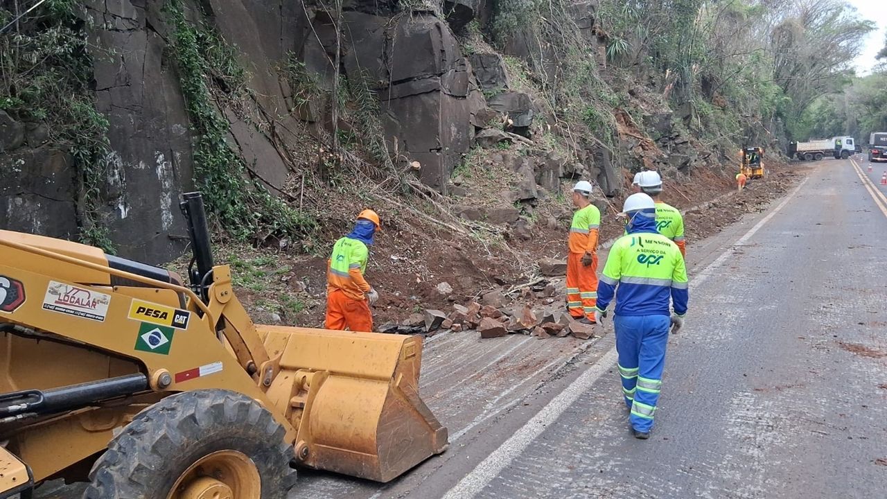 Com uma semana de antecedência, EPR Iguaçu conclui trabalhos preventivos em Laranjeiras do Sul