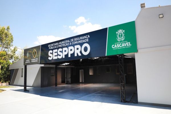Cascavel ganha nova da segurança com estrutura inédita para guardas e viaturas blindadas