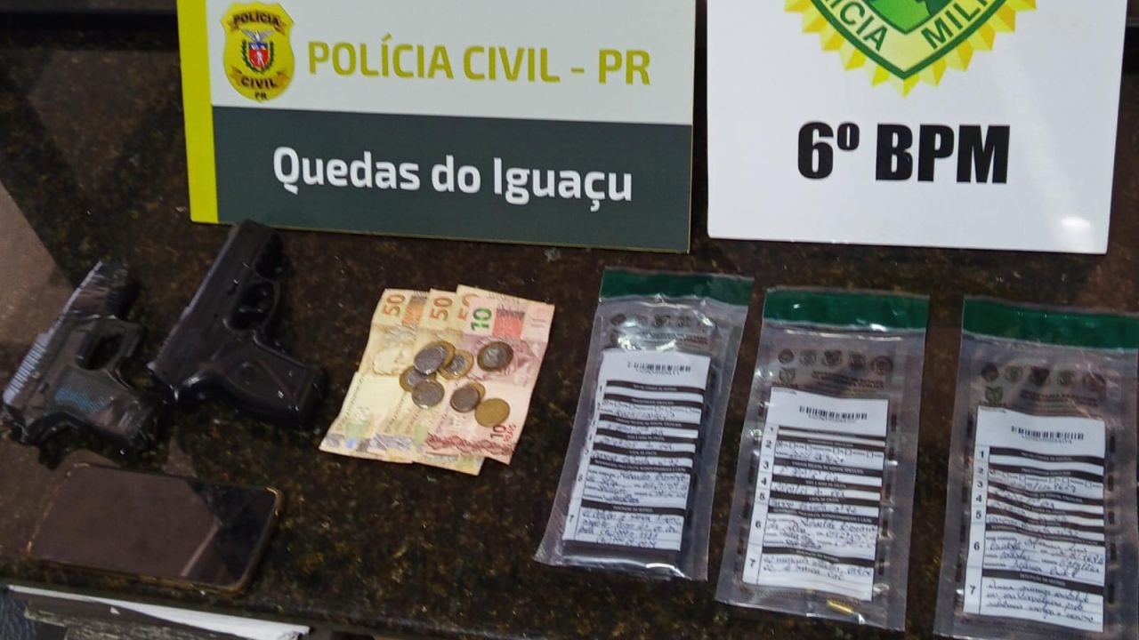 Operação Fortaleza amanhece com prisão e apreensões em Quedas do Iguaçu