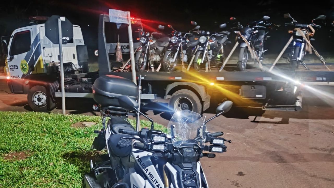 Megaoperação do GOTran faz limpa no trânsito do Morumbi e recolhe motocicletas irregulares
