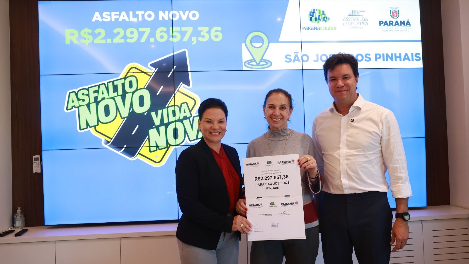 Governo do Estado libera mais de R$ 65 milhões a 27 municípios de todas as regiões