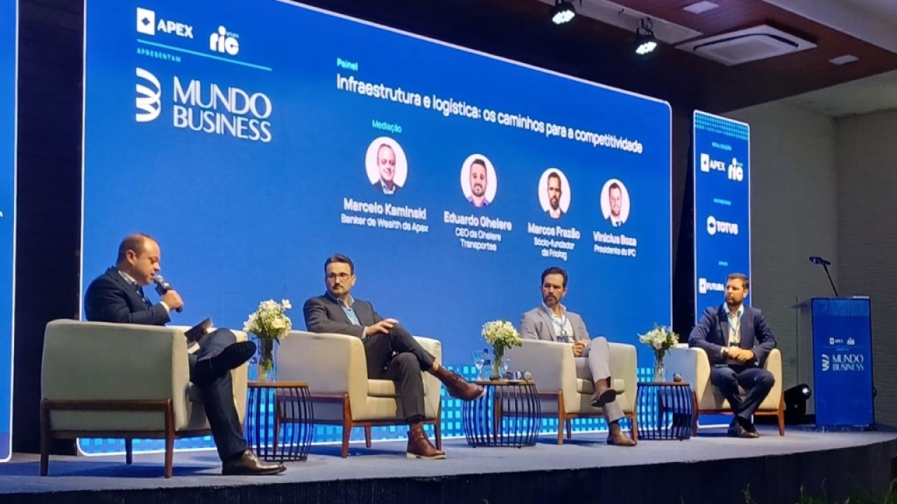 Frazão fala sobre força do Oeste no evento da Mundo Business, da Apex