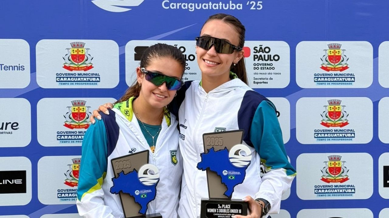 Ana Guaita é medalha de bronze no Pan-Americano de Beach Tennis