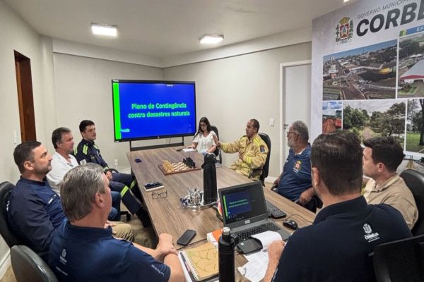 Prefeitura de Corbélia aprimora Plano de Contingência para desastres naturais
