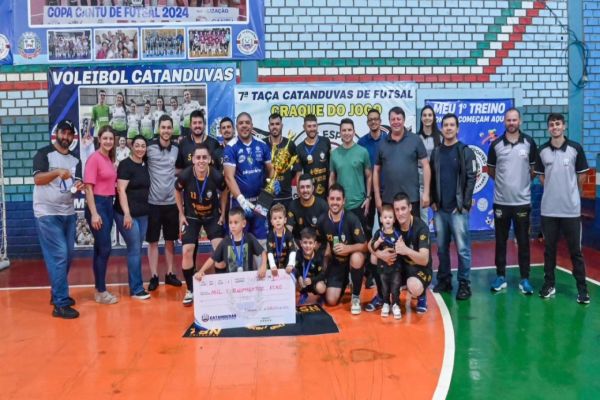 Imagem referente a notícia: Catanduvas vive emoção máxima na 7ª Taça de Futsal!