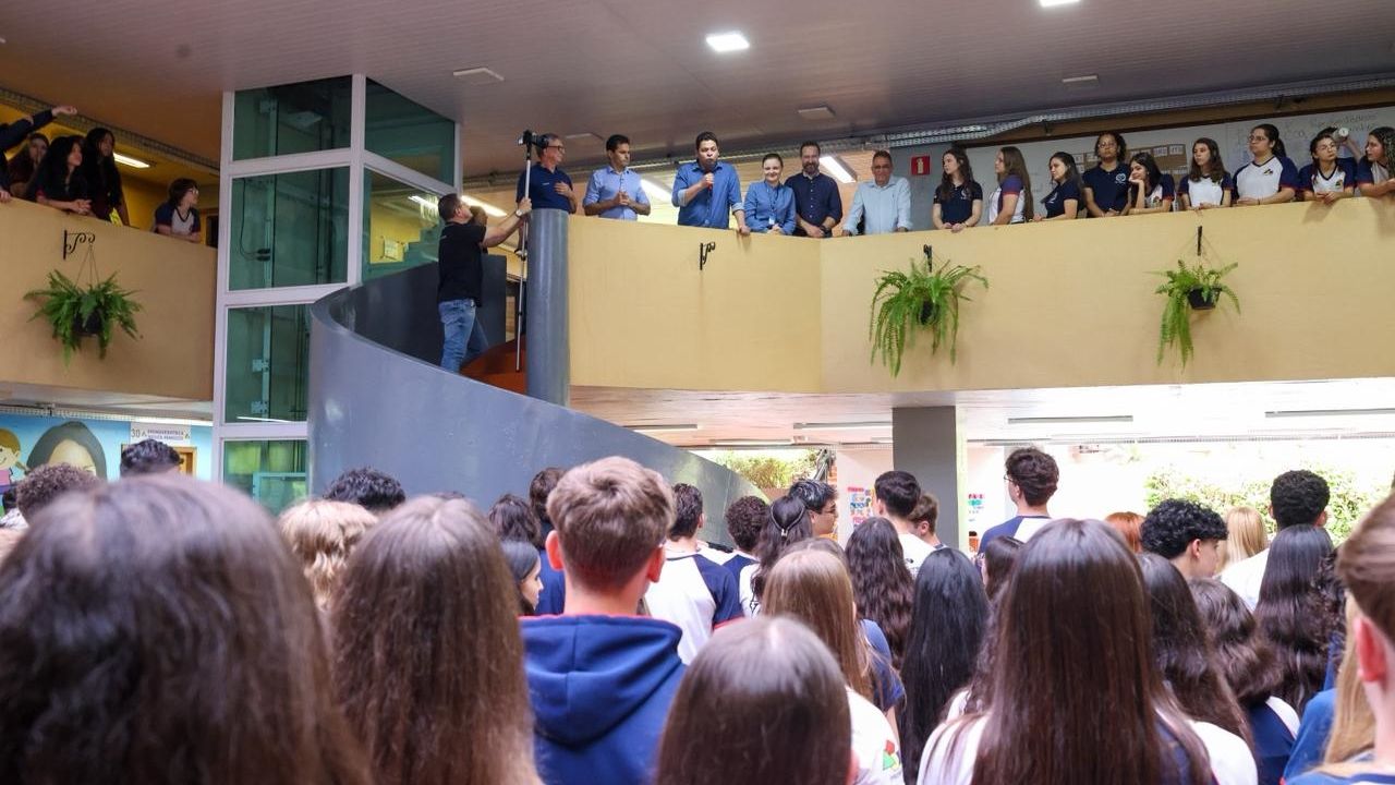 Gugu Bueno e Marcio Pacheco anunciam R$ 5 milhões para reforma do Colégio Premen em Toledo