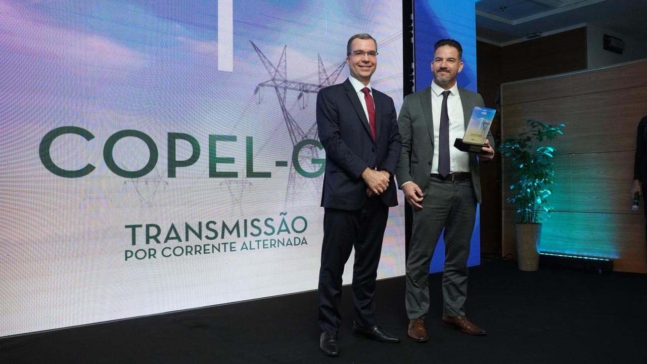 Copel é eleita melhor transmissora de energia do Brasil no 1° Prêmio ONS