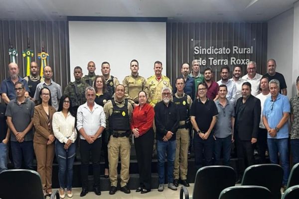 Reunião do CONSEGFRON em Terra Roxa agita debates e homenagem a coronel