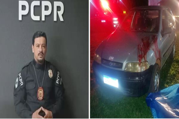 Imagem referente a notícia: Homem é preso pela Polícia Civil após matar o próprio genro a facadas no Paraná