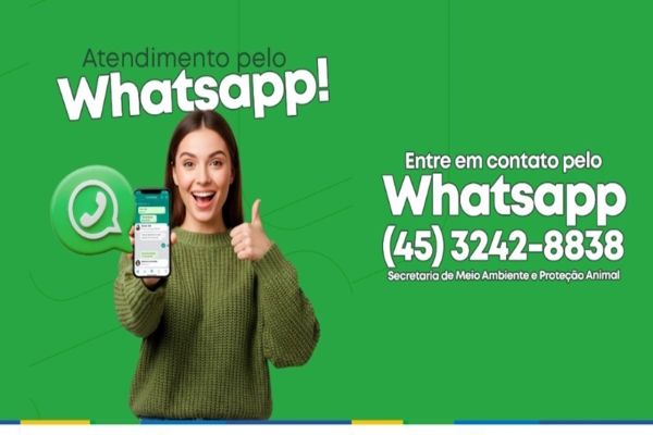 SEMA de Corbélia amplia canais de atendimento: solicitações podem ser feitas pelo WhatsApp
