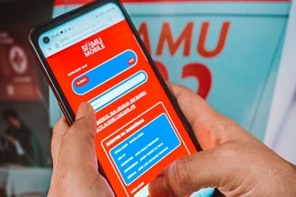 Imagem referente a notícia: CONSAMU lança aplicativo que permite acionar o SAMU pela internet, mesmo sem sinal de telefone