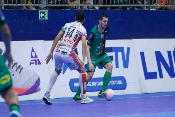 Cascavel Futsal empata com o Marreco fora de casa e decide vaga nas oitavas da LNF na Neva