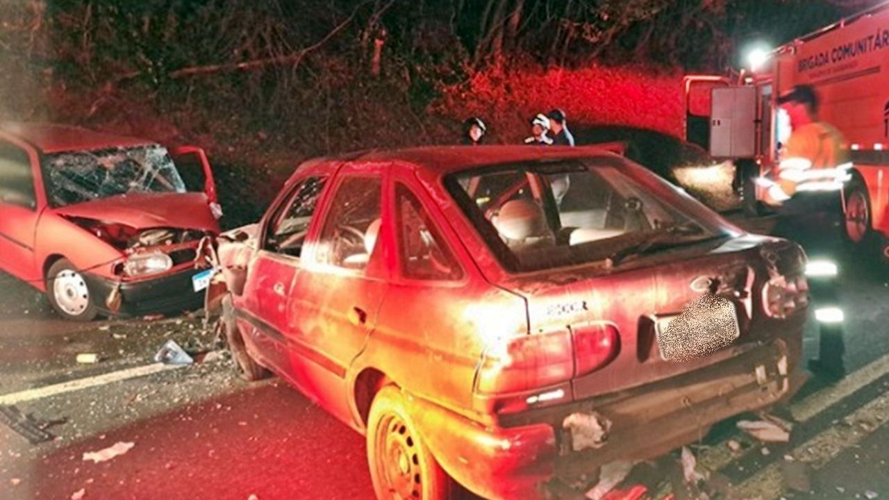 Motorista sem CNH e embriagado causa colisão frontal na BR-277 em Guaraniaçu