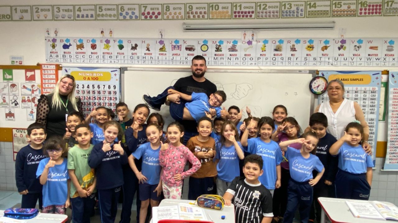 Vereador inicia maratona de visitas em unidades escolares de Cascavel