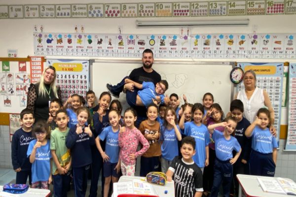 Imagem referente a notícia: Vereador inicia maratona de visitas em unidades escolares de Cascavel