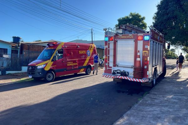 Imagem referente a notícia: Mulher é atropelada e tem o pé fraturado em acidente no Bairro Brasmadeira