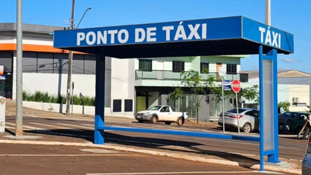 Catanduvas ganha novos pontos de táxi e reforça segurança no transporte urbano